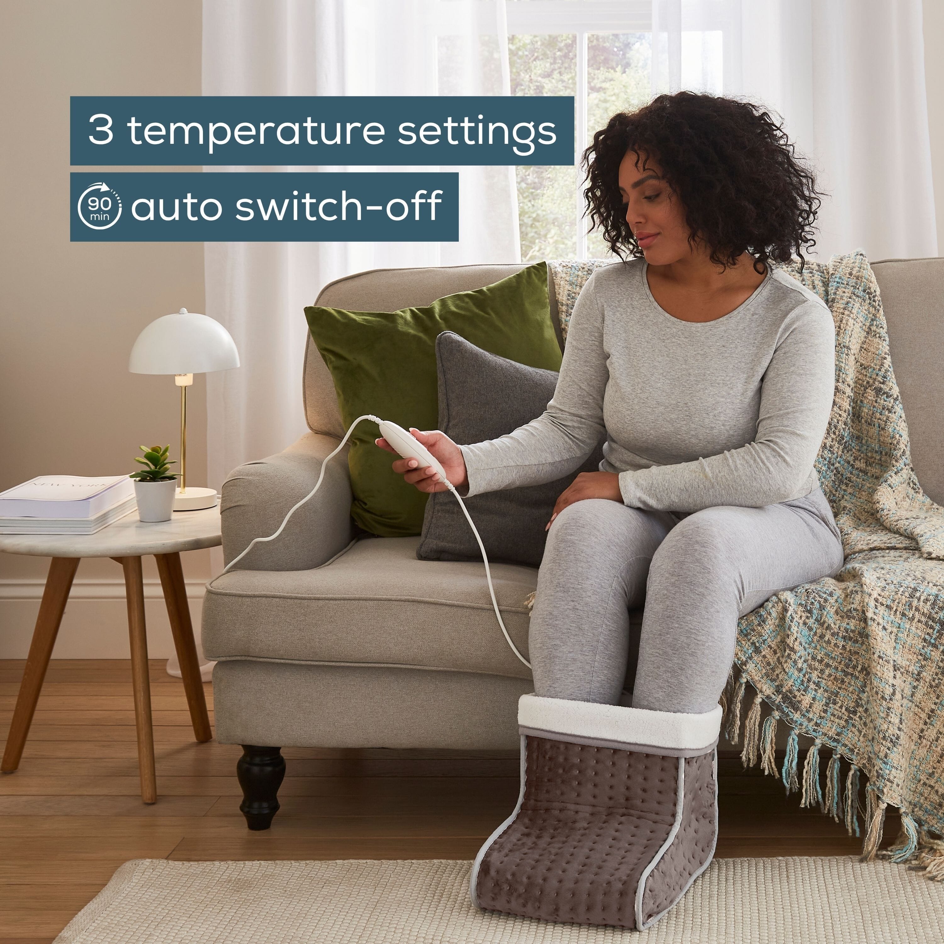 beurer fw20 cosy foot warmer auto switch off