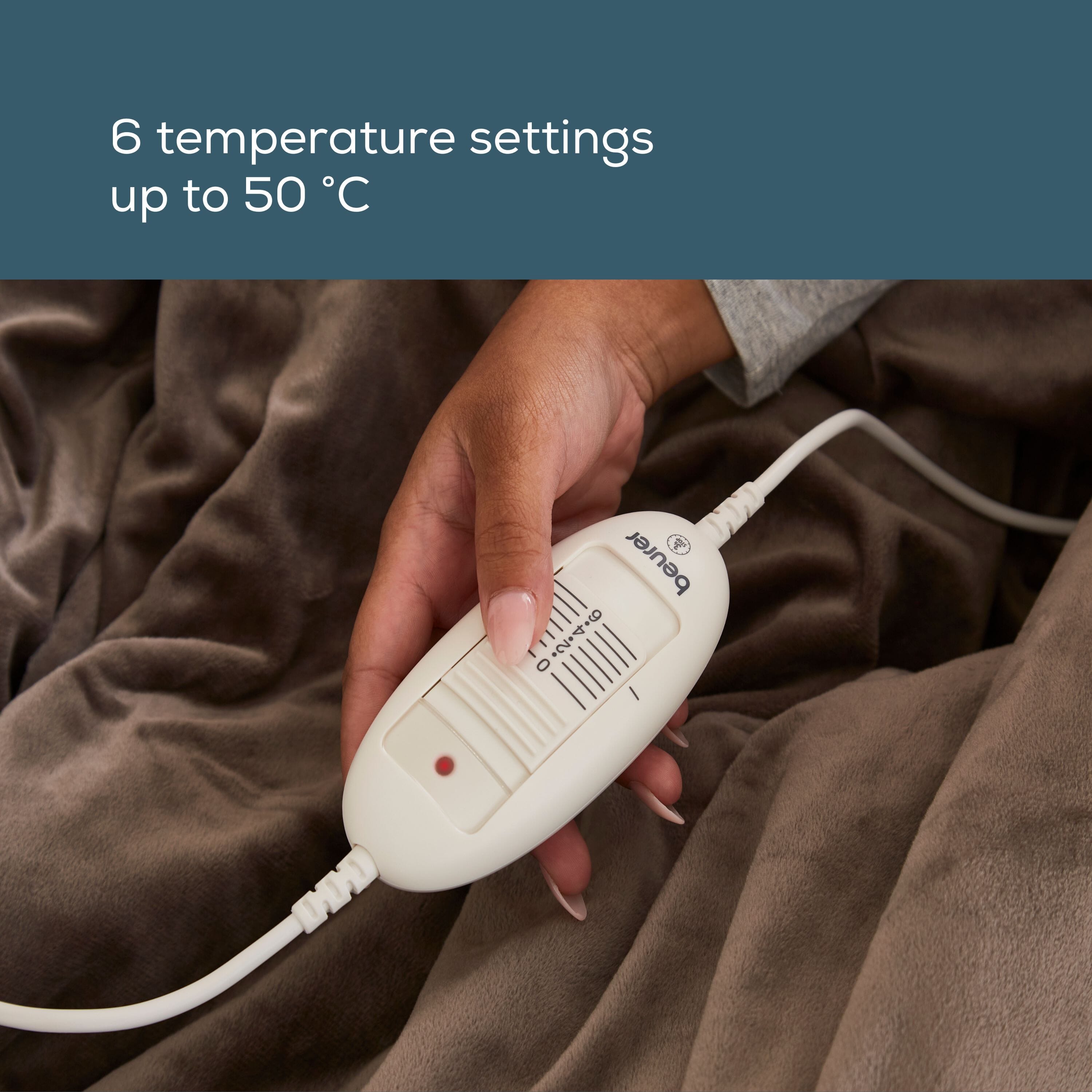 beurer hd75 cosy electric heated blanket 2