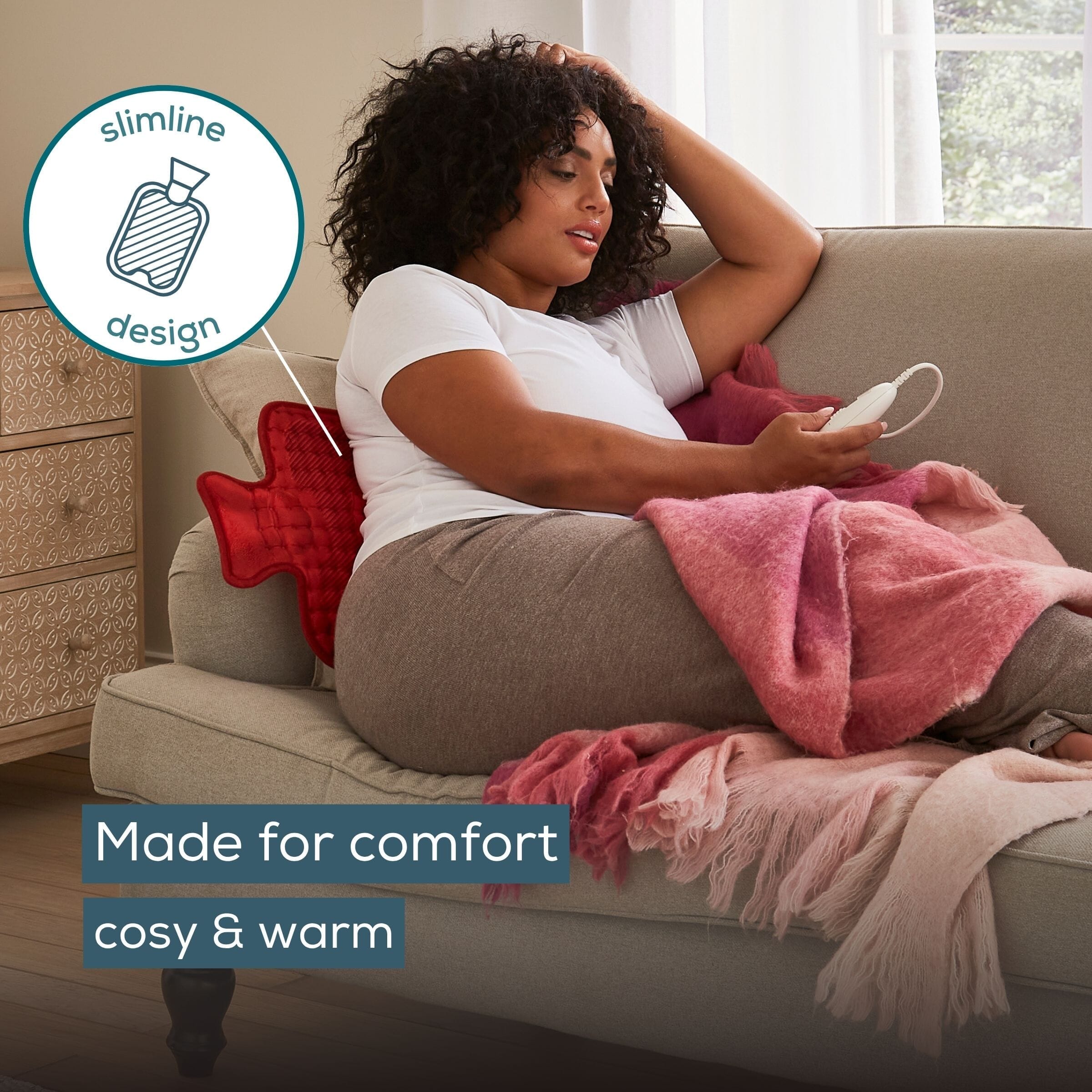 beurer hk44 electric heat pad slim design