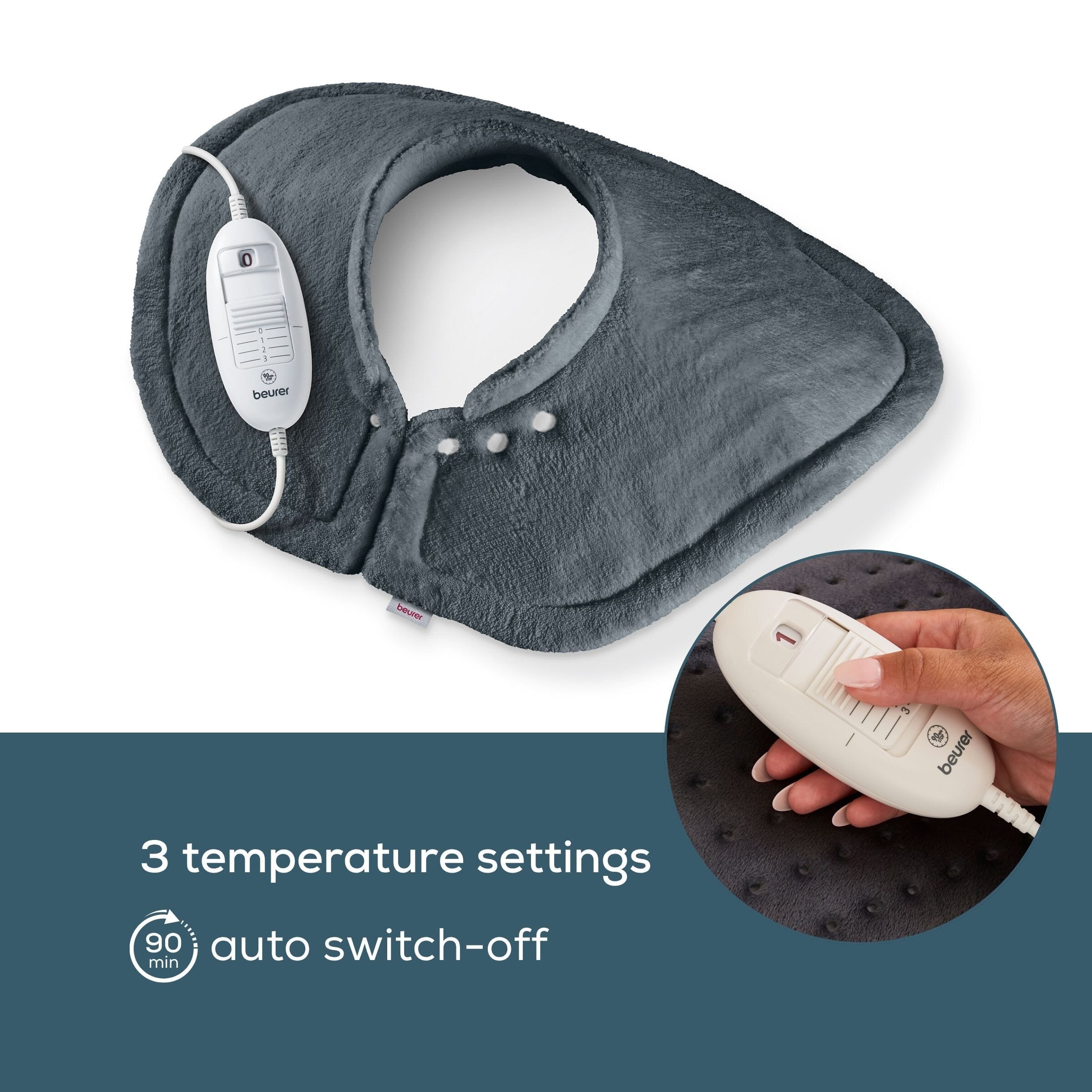 beurer hk54 shoulder auto switch off