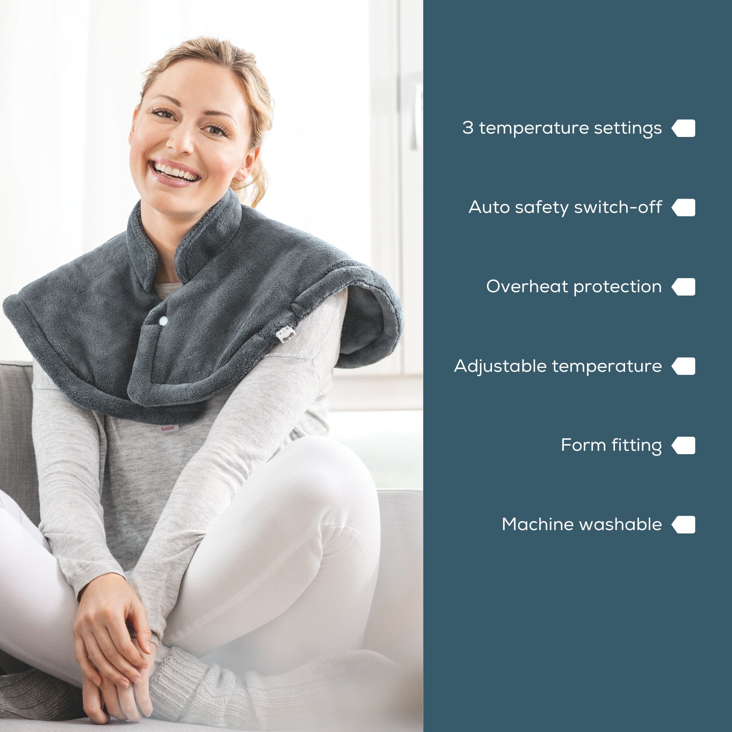 beurer hk54 shoulder key features