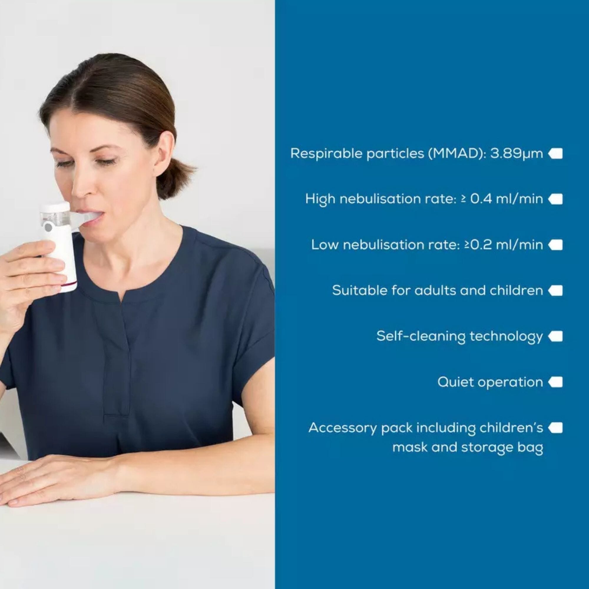beurer ih51 portable mesh nebuliser 5