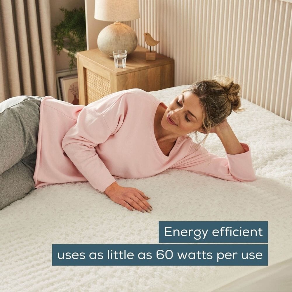 beurer indulgence fitted heated mattress cover efficient