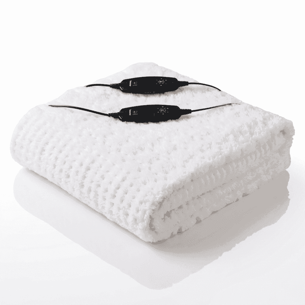 beurer indulgence fitted heated mattress cover with dual control double