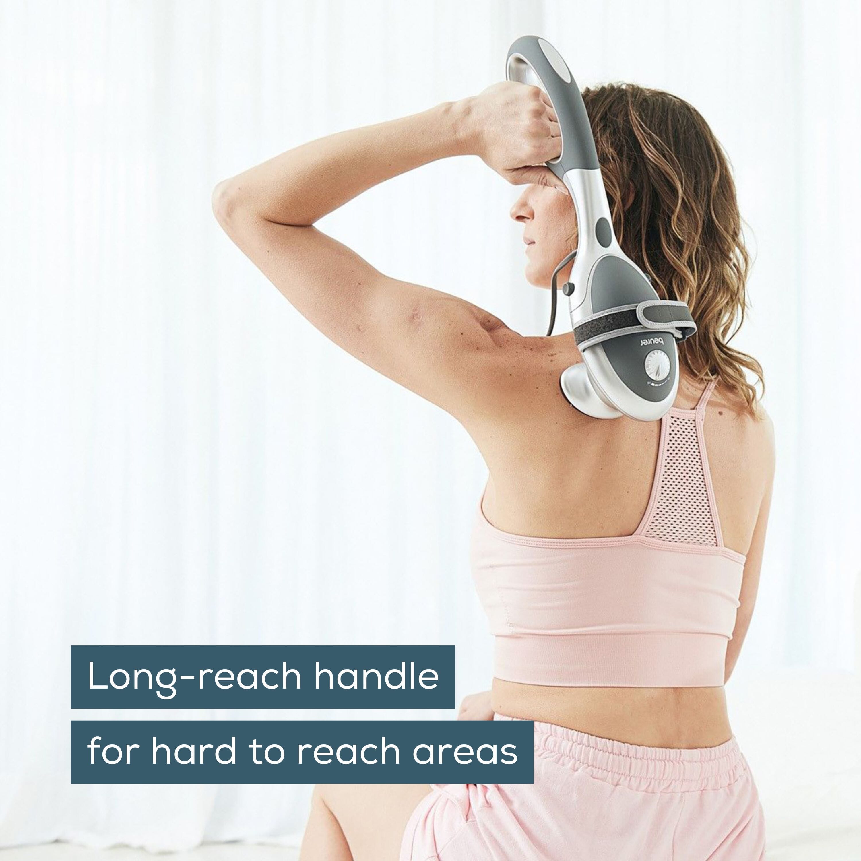 beurer mg70 infrared massager long reach handle