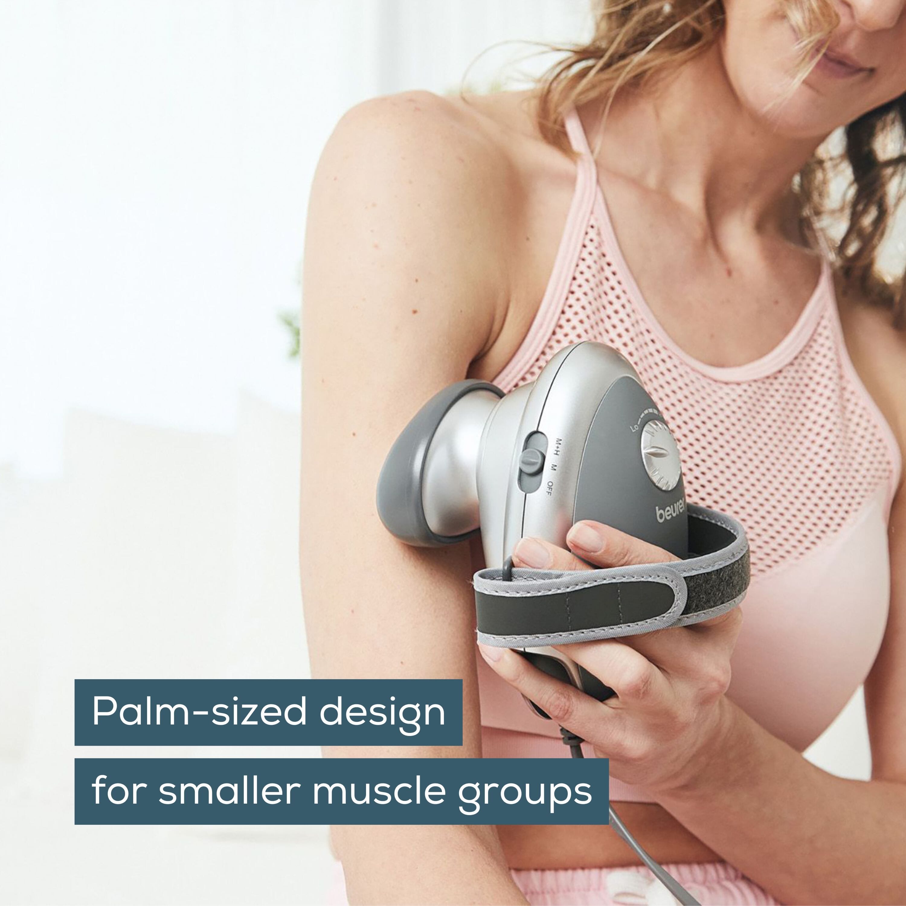 beurer mg70 infrared massager palm sized design