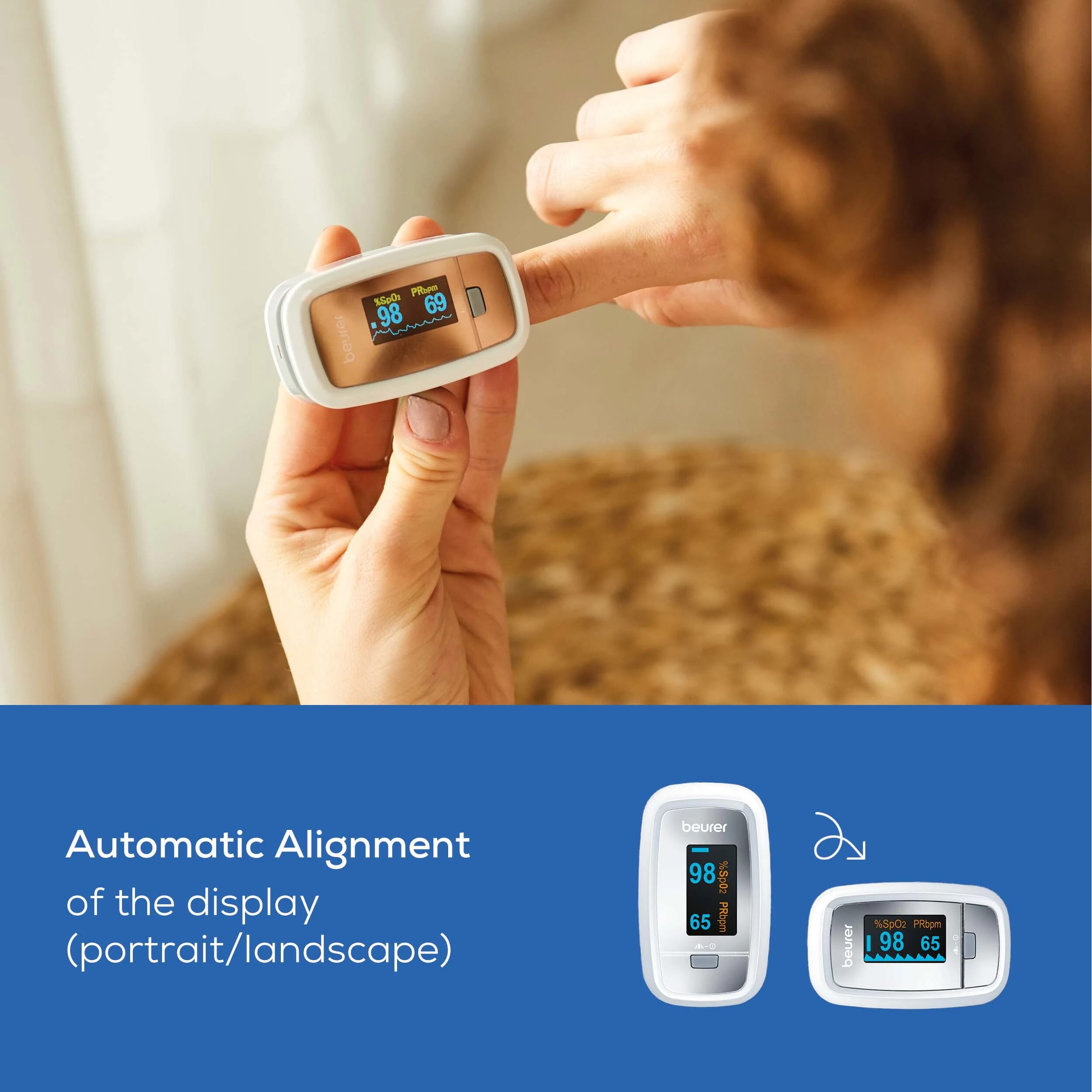 beurer po 30 pulse oximeter auto alignment