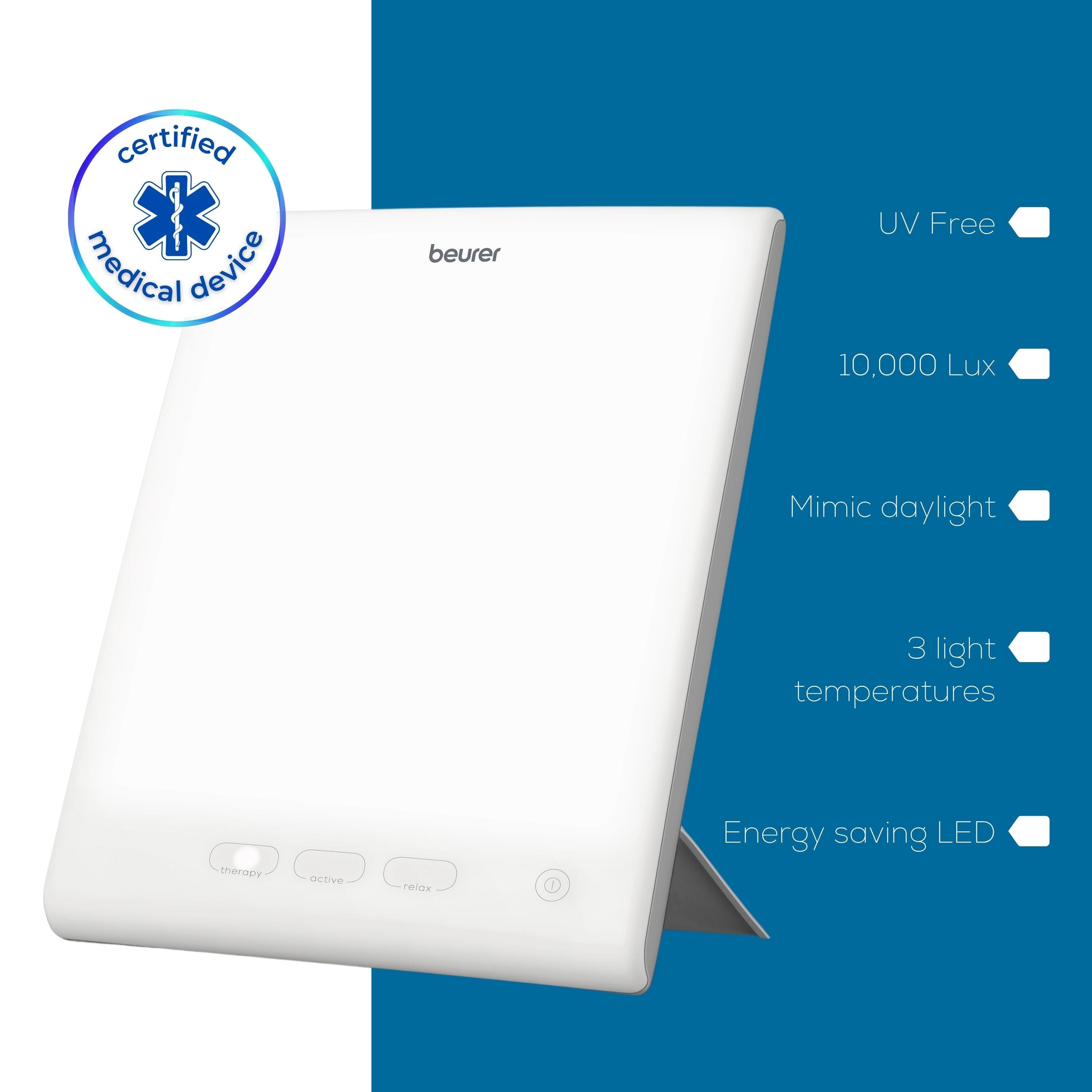 beurer tl45 day light therapy lamp key features
