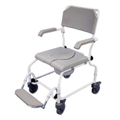 Bewl Adjustable Height Shower Commode Chair