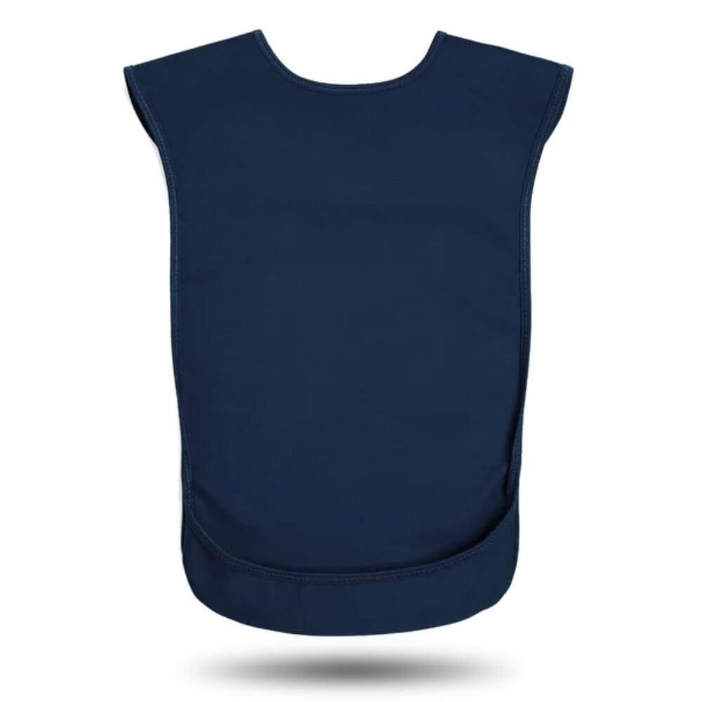 bibetta pro80 waterproof tabard bib navy medium