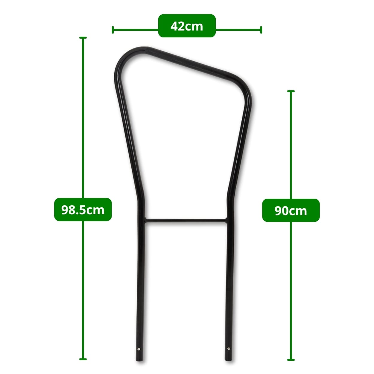 bigfoot half step outdoor step spare support handle dimensions