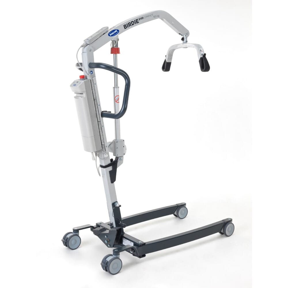 birdie evo compact folding mobile hoist back