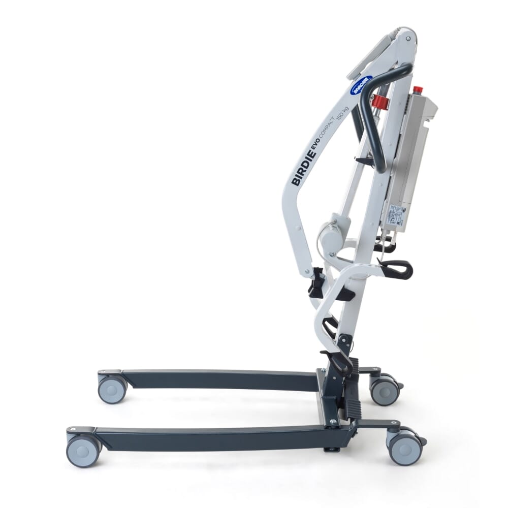 birdie evo compact folding mobile hoist folding