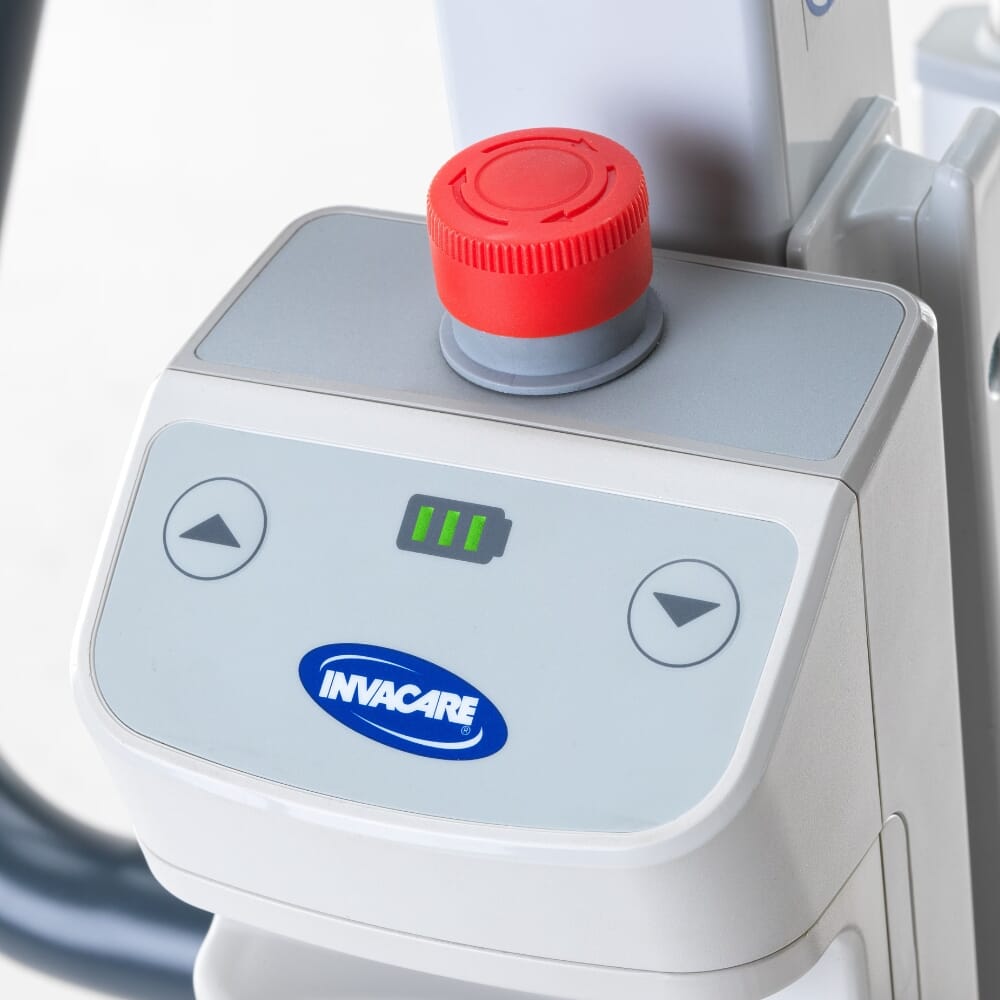 birdie evo compact folding mobile hoist stop