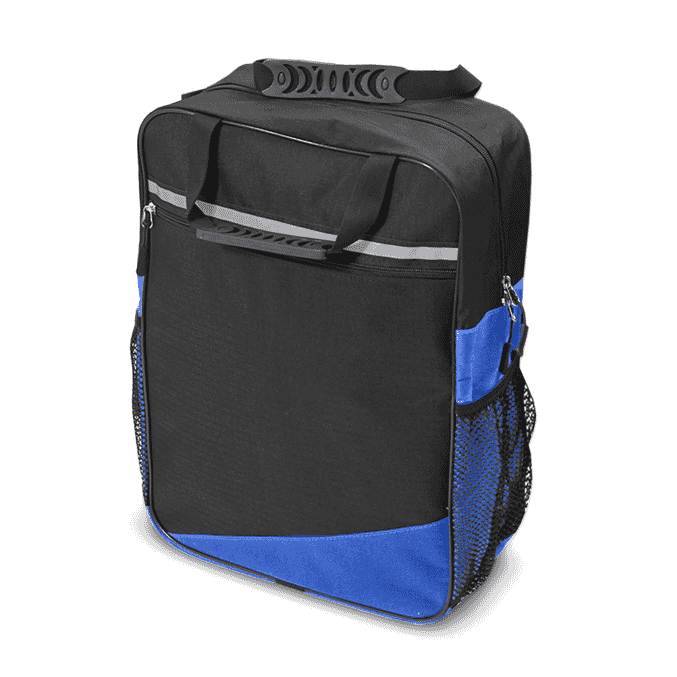 biscay wheelchair bag blue
