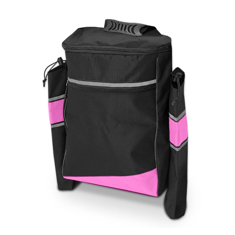 biscay wheelchair crutch bag pink