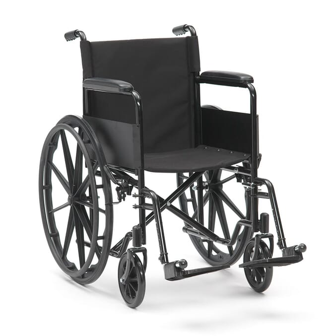 black sport self propel wheelchair 4