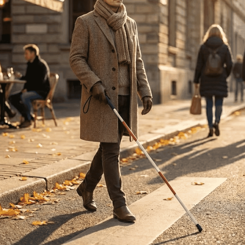 blind cane lifestyle