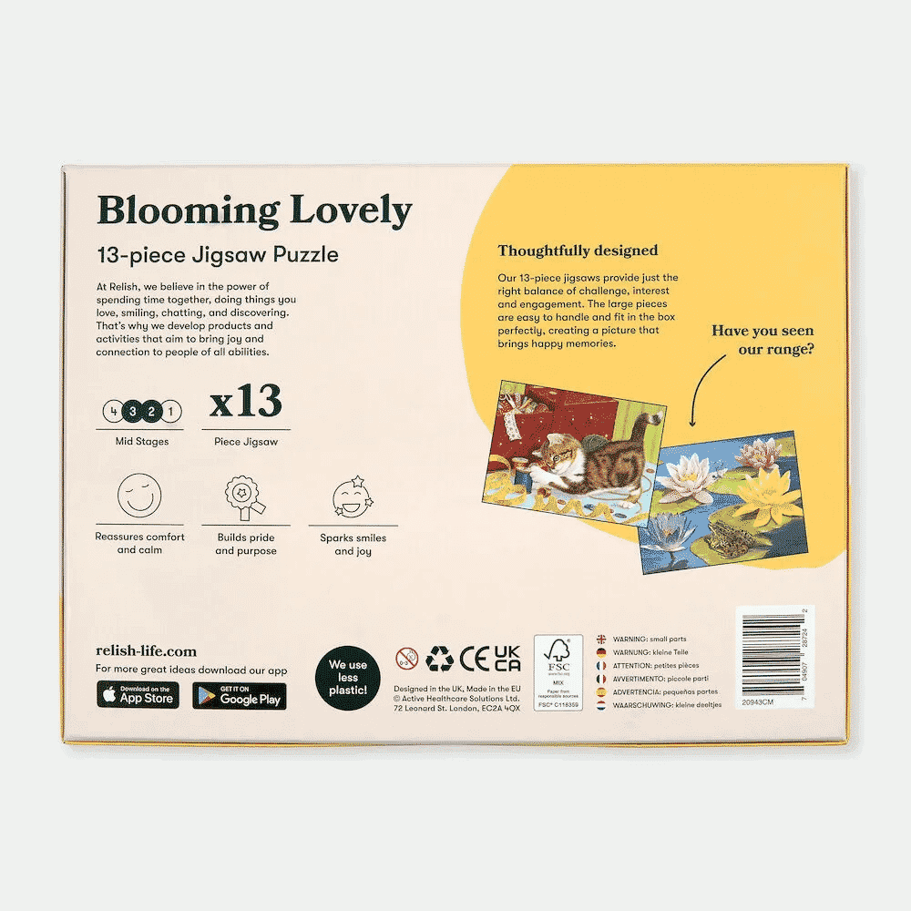 blooming lovely 13 piece puzzle blooming lovely 06