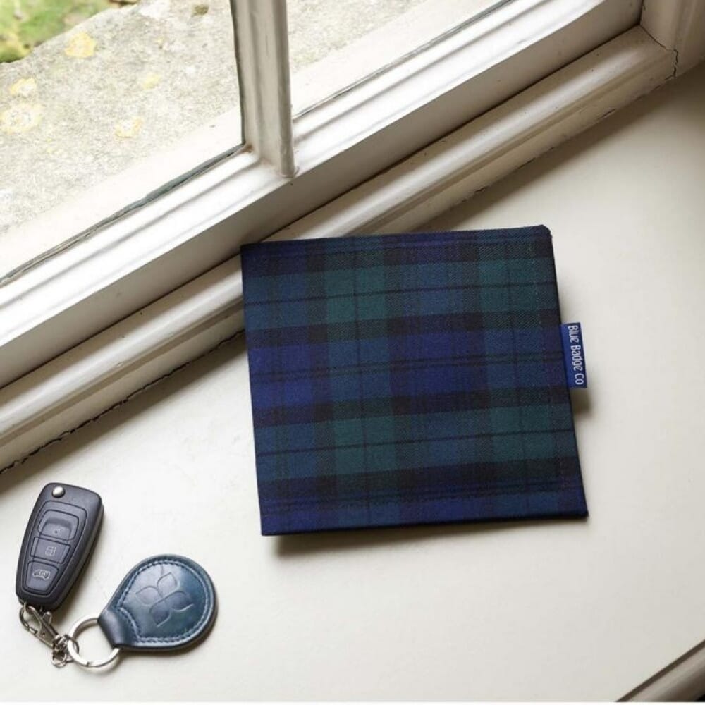 blue badge co permit holder blackwatch worsted lifestyle