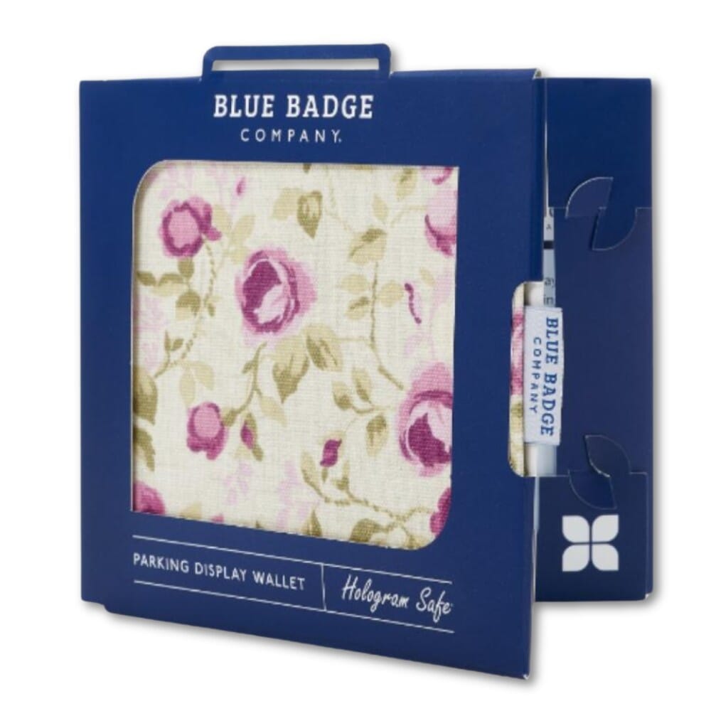 blue badge co permit holder mulberry rose