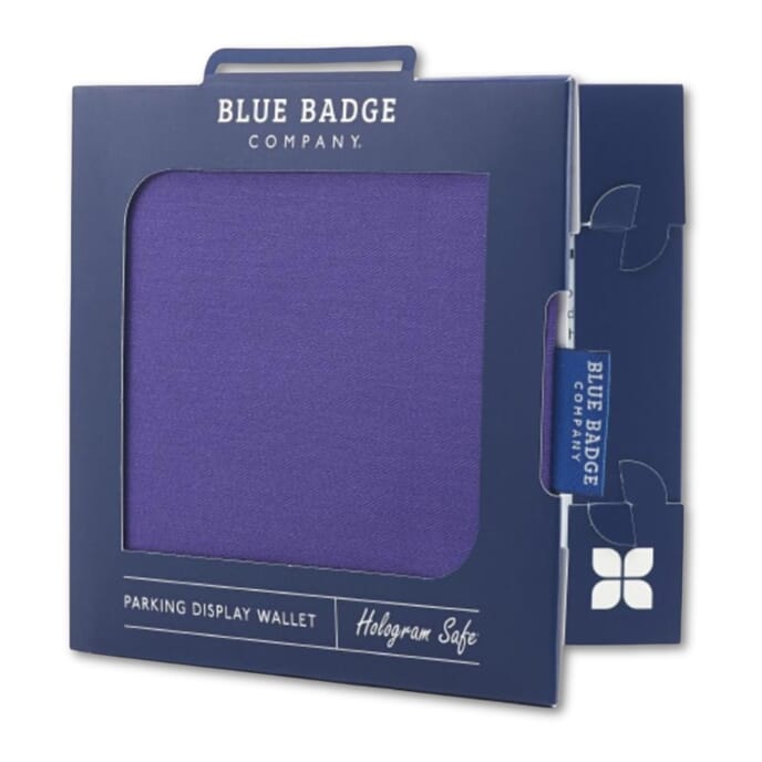 blue badge co permit holder purple