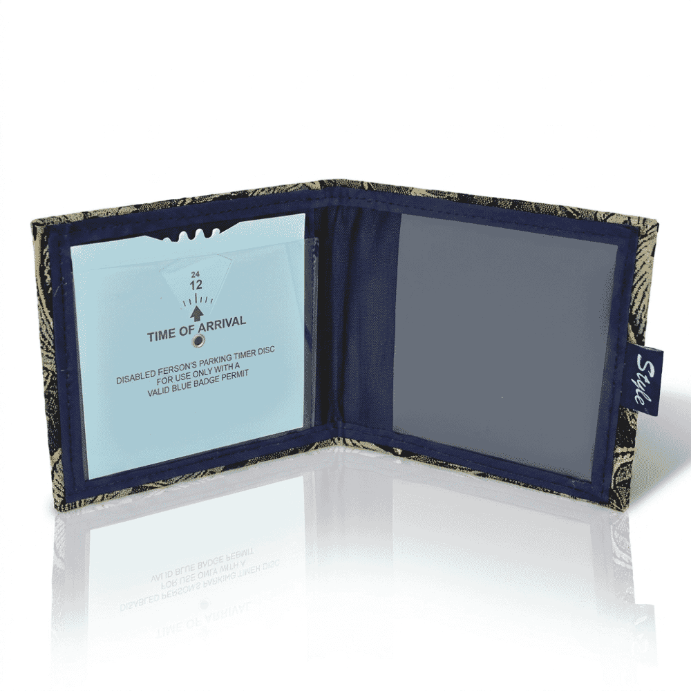 blue badge permit holder acanthus william morris open