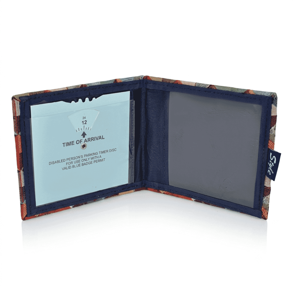 blue badge permit holder gemstone open