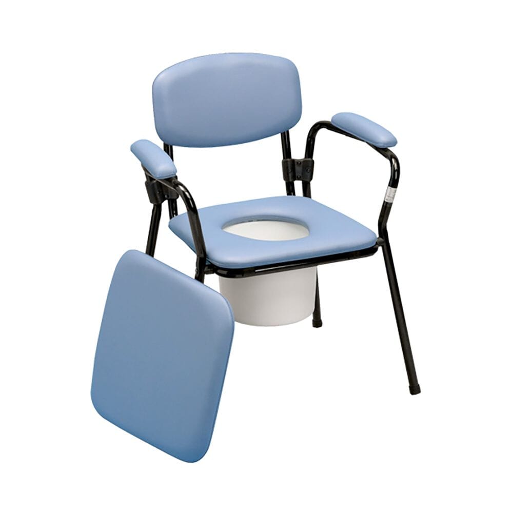 View Blue Comfort Commode Height adjustable 520 to 622mm 9kg information