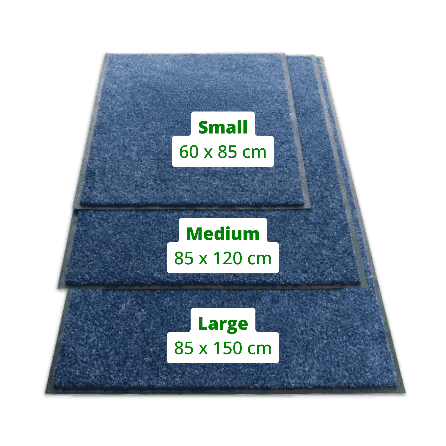 blue wacmat size range