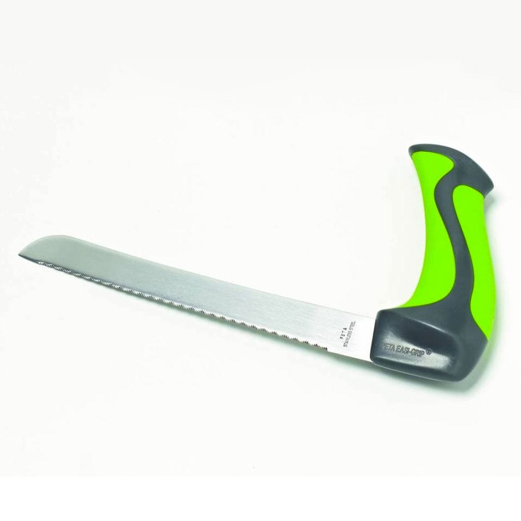 Bread Knife with right angle handle from Essential Aids