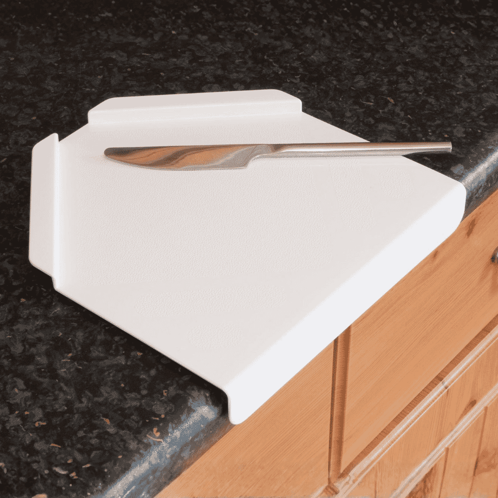 bread spreading board on worktop