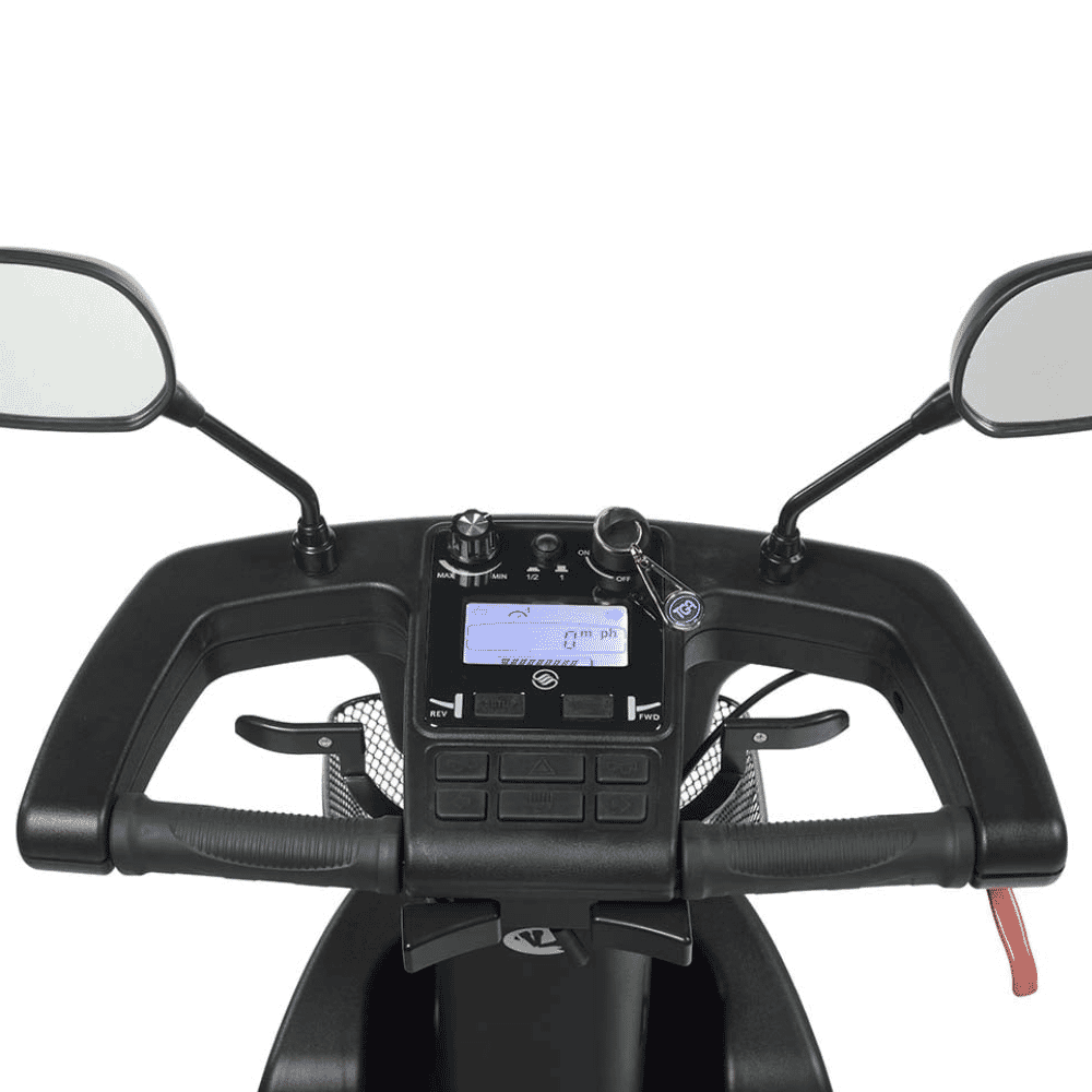 breeze midi 3 wheel mobility scooter tiller