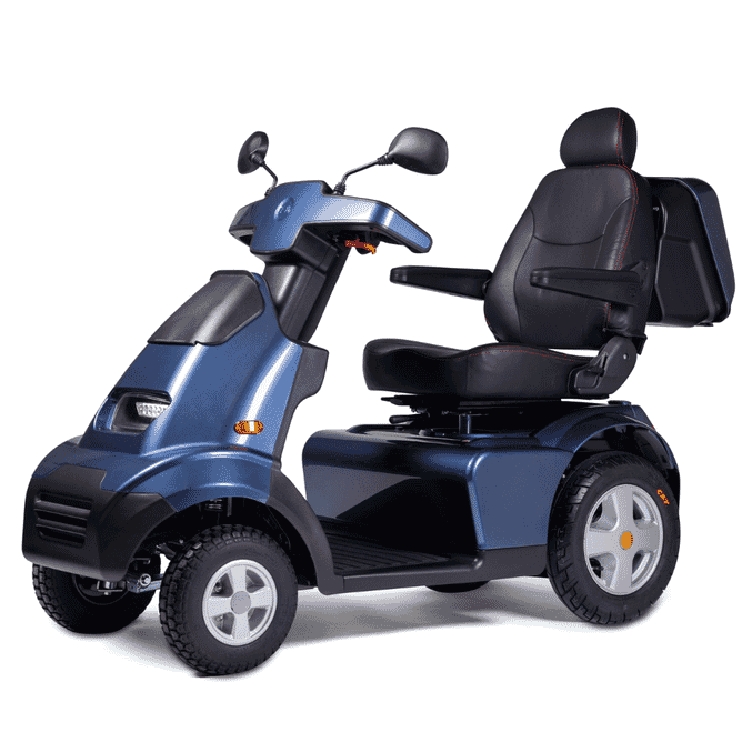 breeze s4 mobility scooter blue