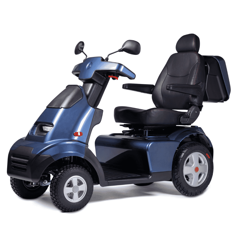 breeze s4 mobility scooter blue