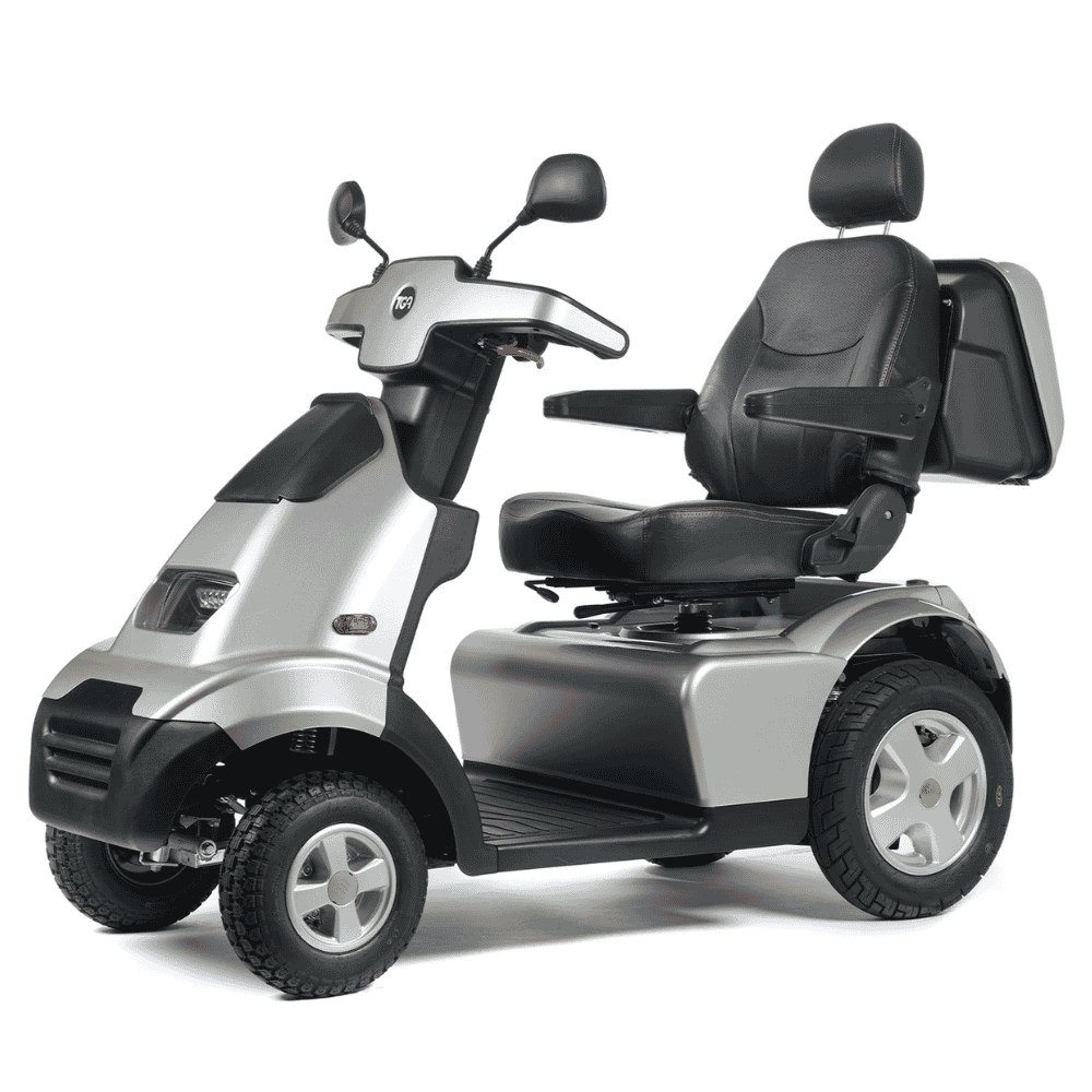 breeze s4 mobility scooter silver