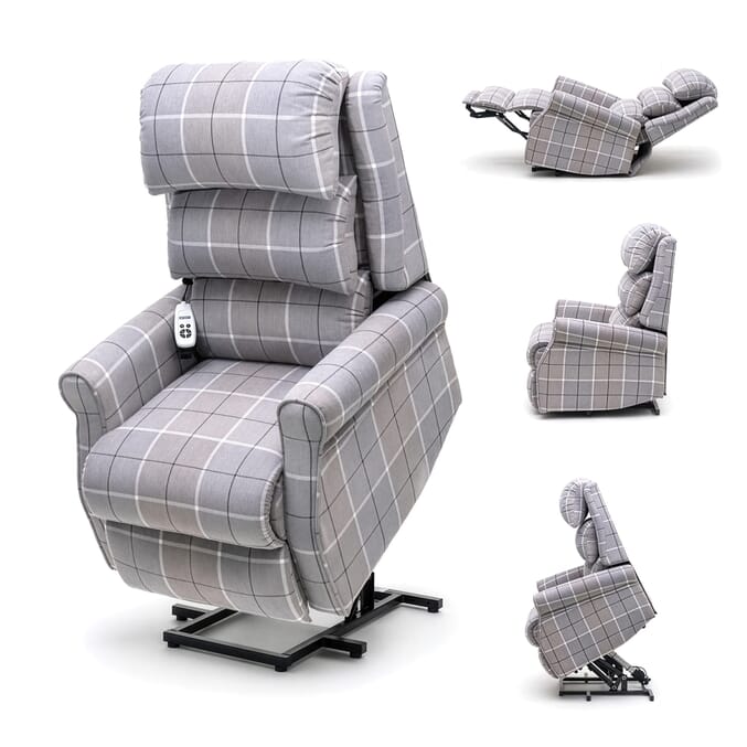 broadway dual motor riser recliner chair