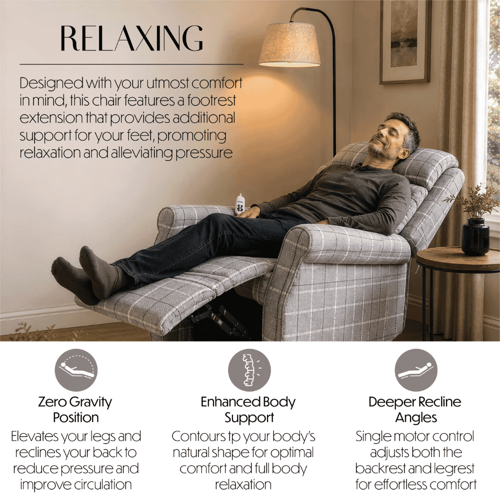 broadway riser recliner chair relaxing