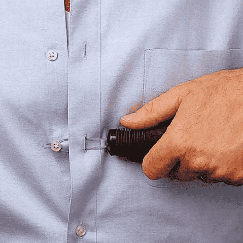 button hook in use