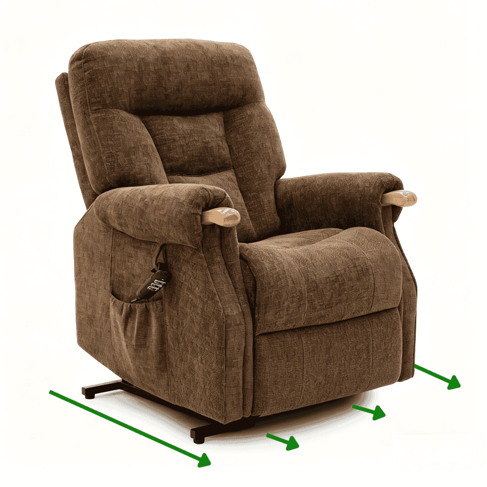 Calgary Wall Hugger Dual Motor Riser Recliner Chair