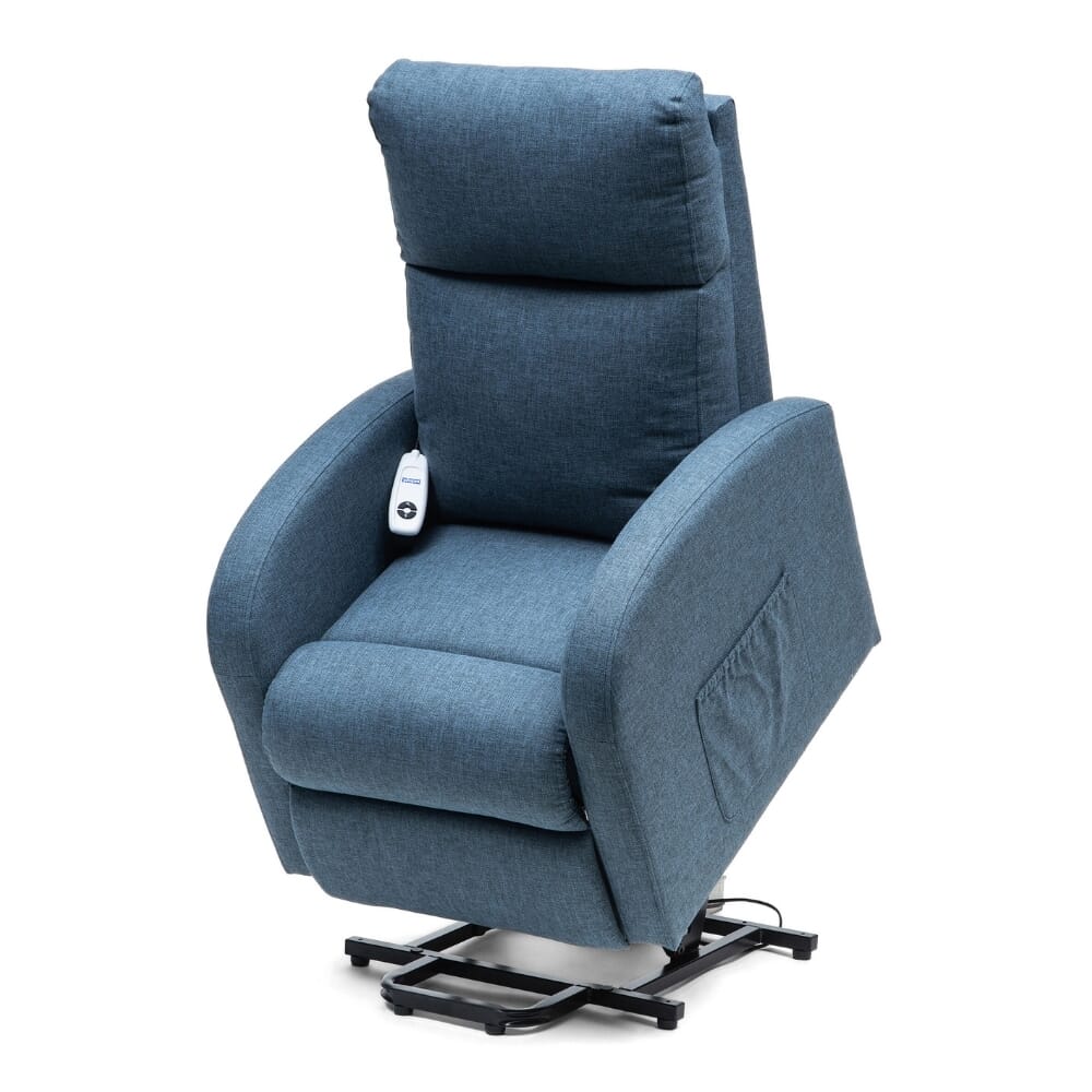 cansfield riser recliner chair blue rising