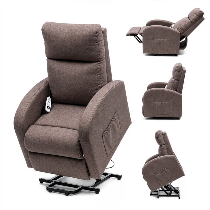 Cansfield Riser Recliner Chair - Mink from Essential Aids