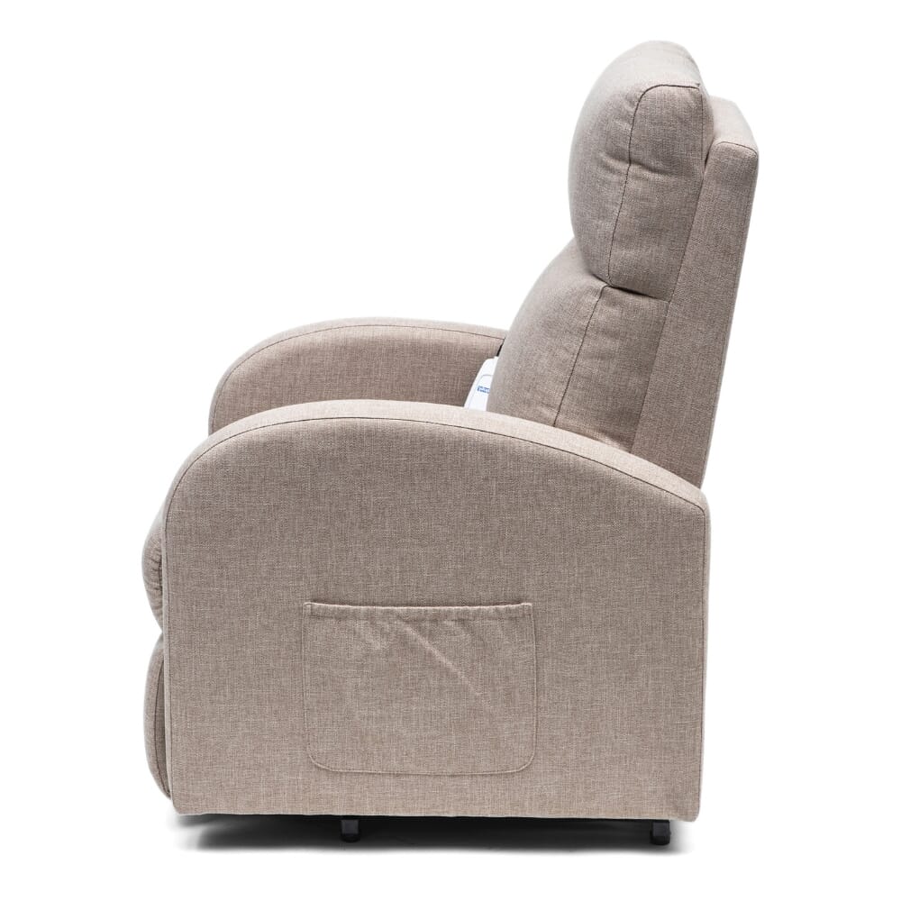 cansfield riser recliner chair oat side view