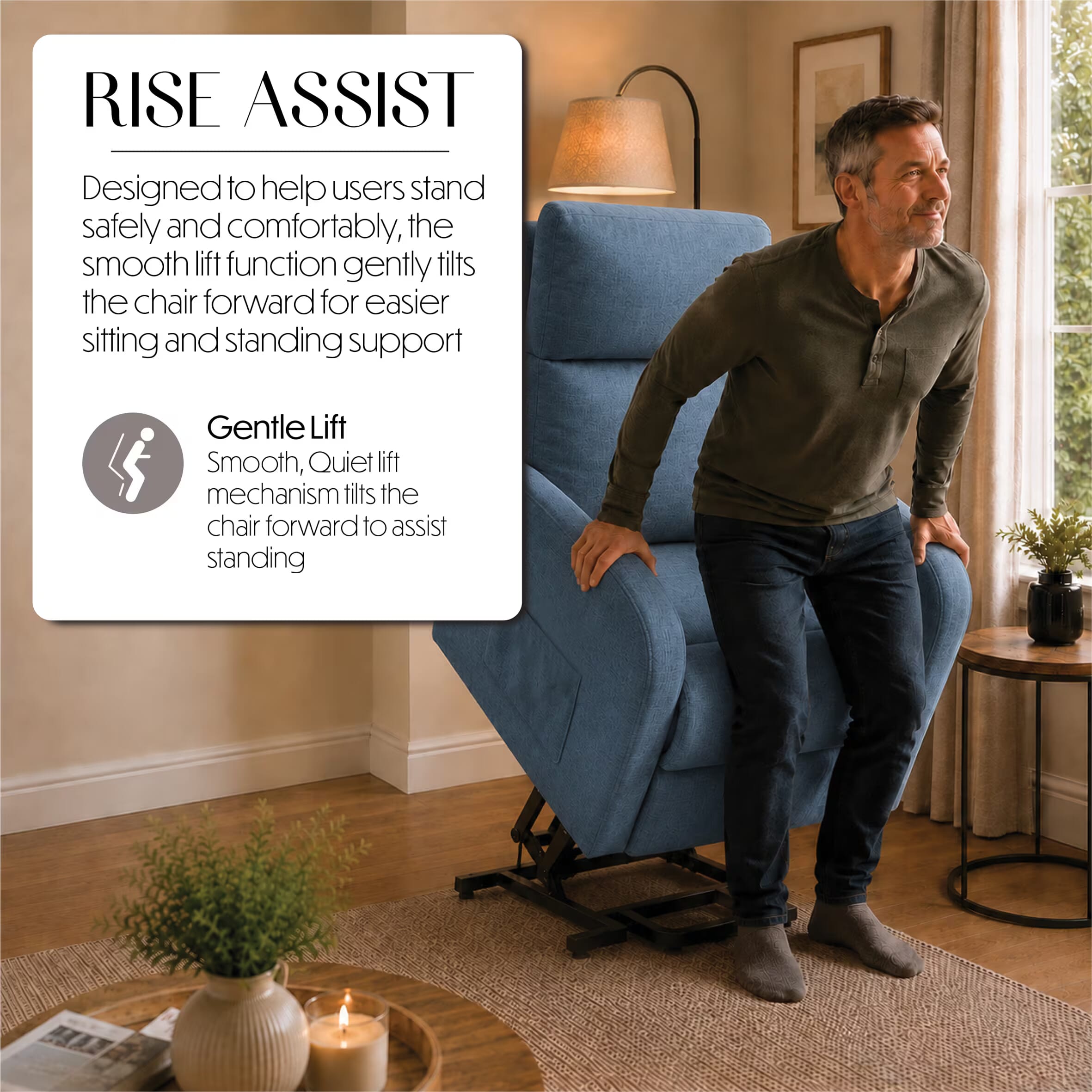 cansfield riser recliner chair rise assist
