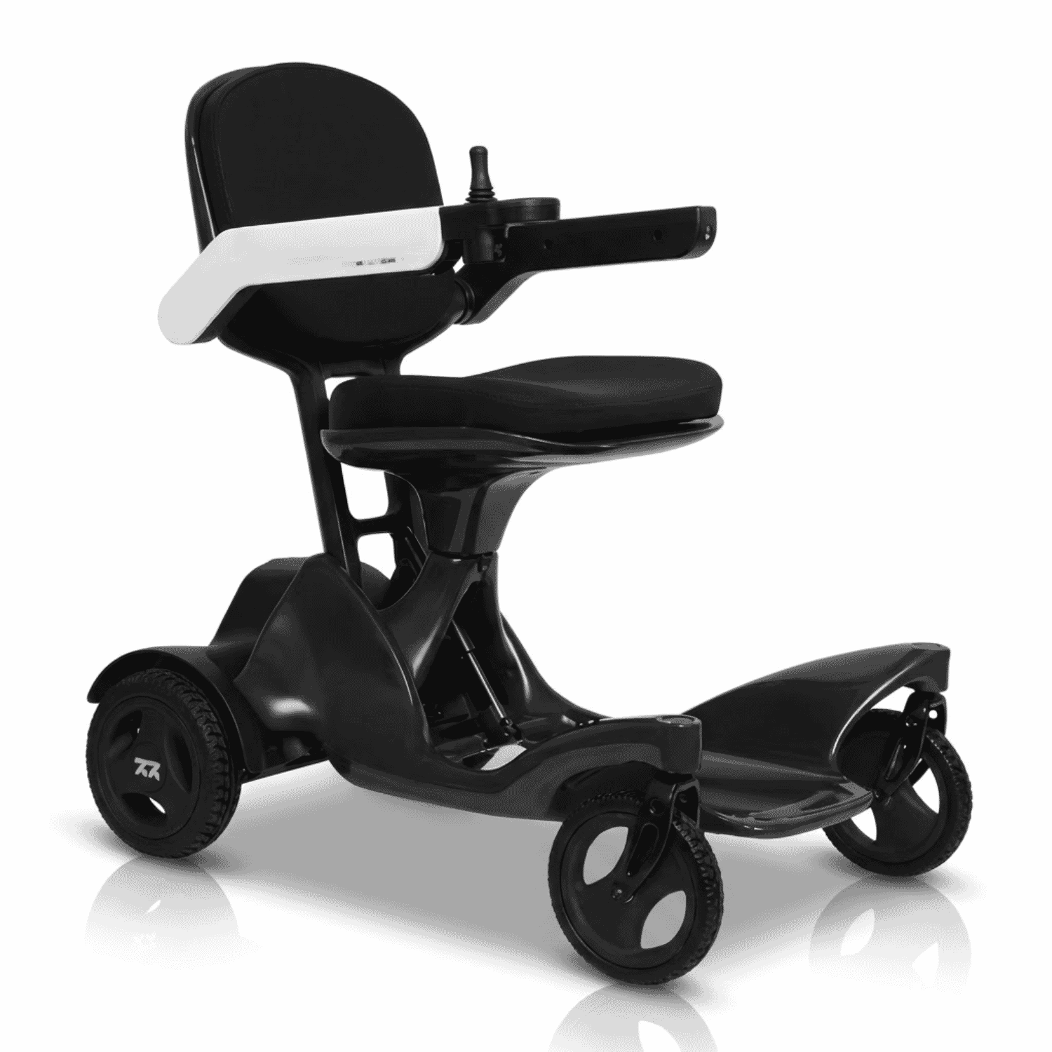 View Carbon Fibre Folding Electric Wheelchair Black information