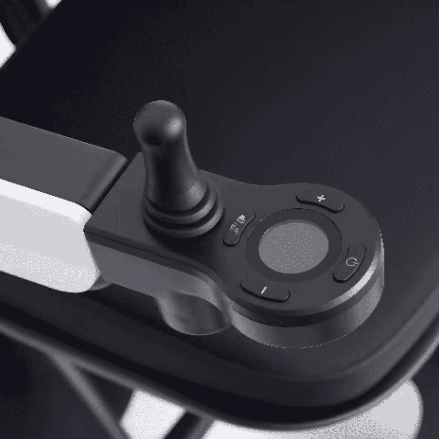 carbon fibre folding electric wheelchair controls