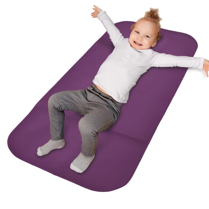 care designs adult changing mat small aubergine
