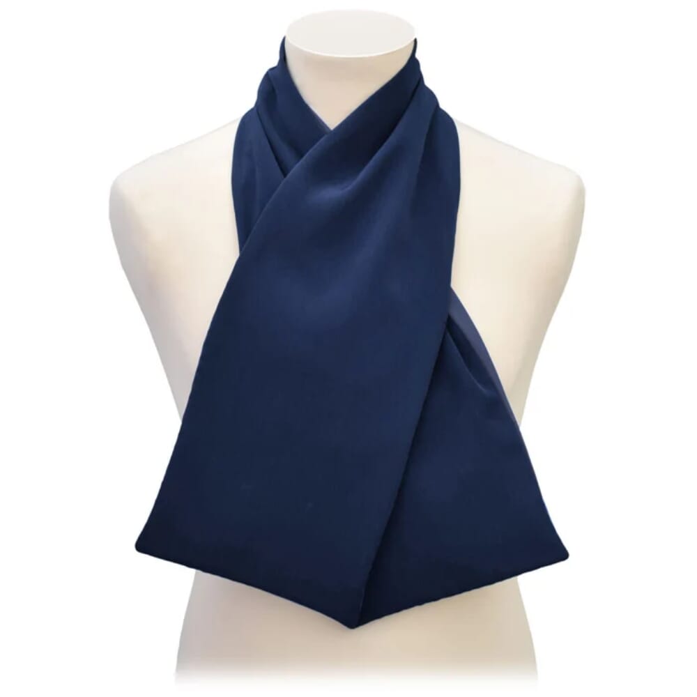 care designs cross scarf clothing protector navy