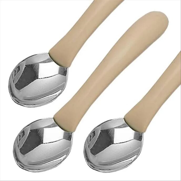 caring contoured spoon pack of 3