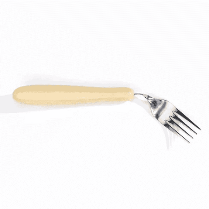 caring cutlery angled fork left handed